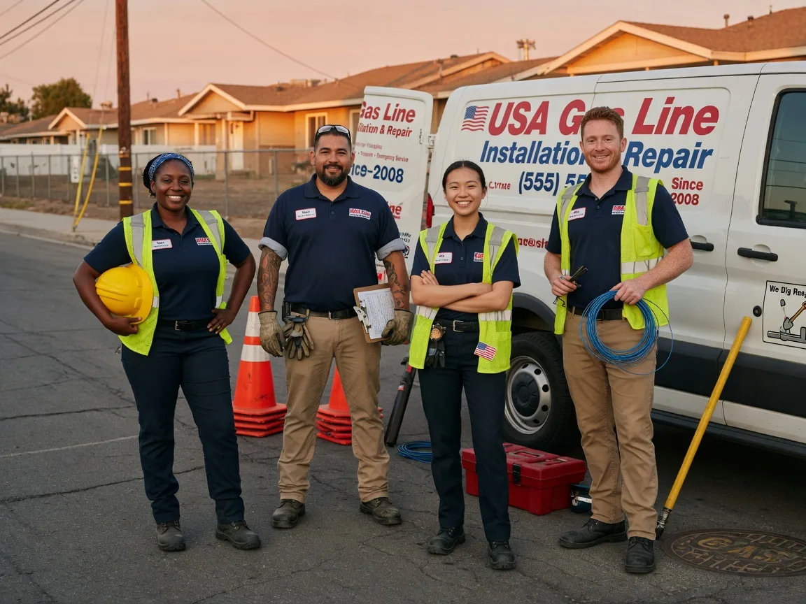 Gas Line Installation company in Lindsborg, KS